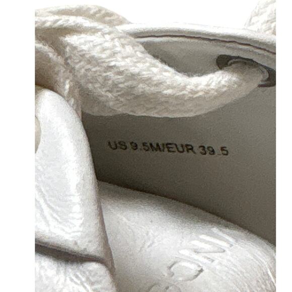 Vince Rhea Platform Sneakers Snake Skin Aspen Off White Size 9.5 - Picture 5 of 5